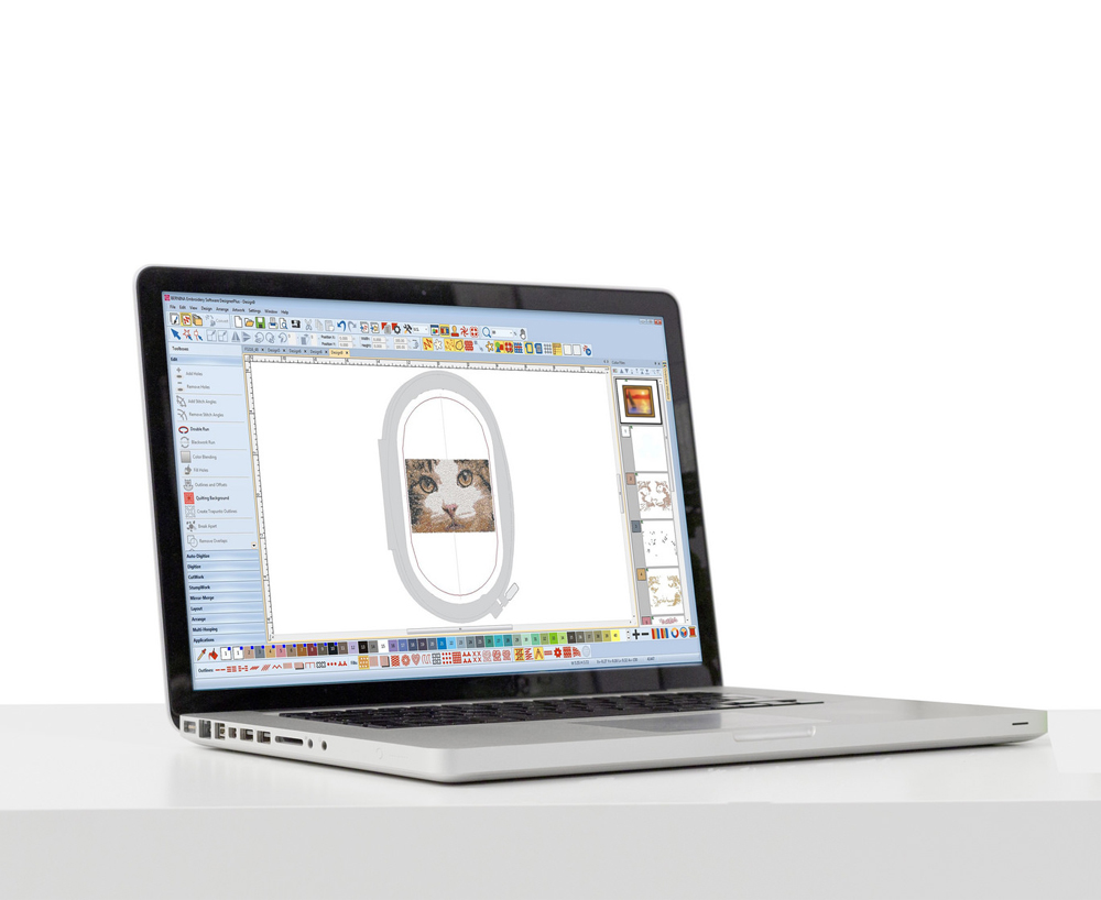 Вышивальный редактор Bernina Designer Plus v.8.0