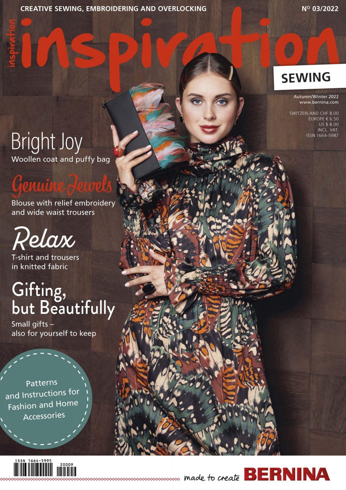 Журнал BERNINA Inspiration №3/2022