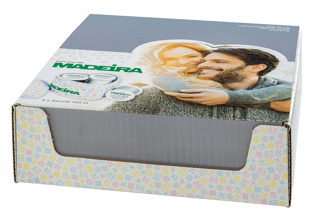 Набор ниток от Madeira Heart Box