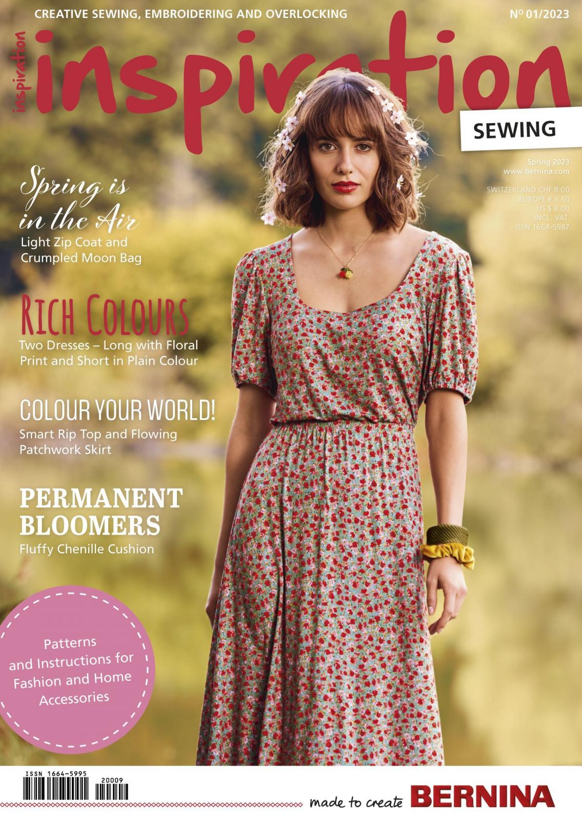 Журнал BERNINA Inspiration Spring №1/2023