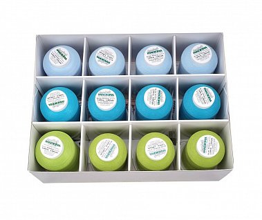 Набор ниток Madeira Overlockbox 3+1 "Apple & Blue" (арт. 9201)