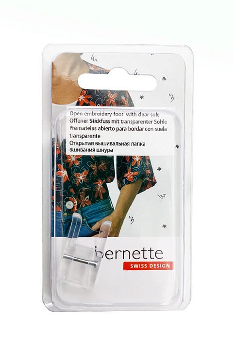 Лапка Bernette открытая вышивальная для всех моделей кроме  b37,38, 70, 77 и 79