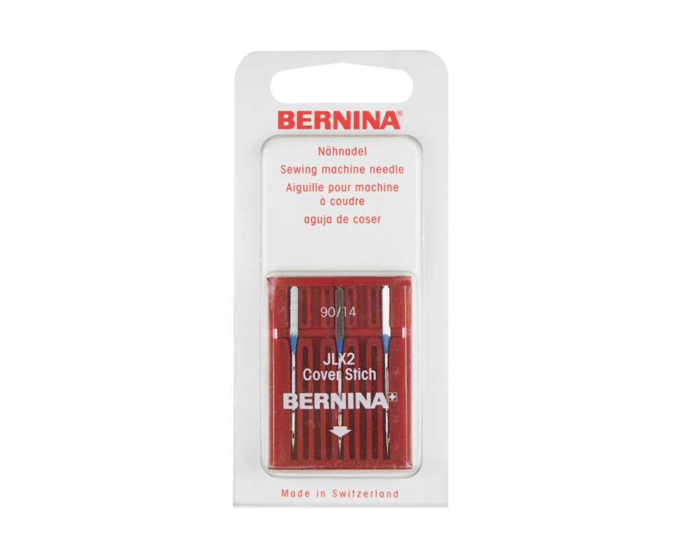 Иглы Bernina для плоских швов JLX2 № 90 (3 шт.)
