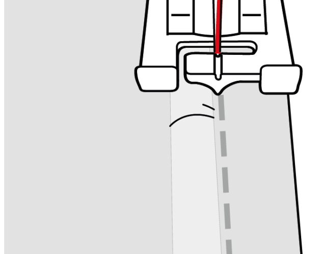 Лапка Bernette для окантовки для b37 и b38