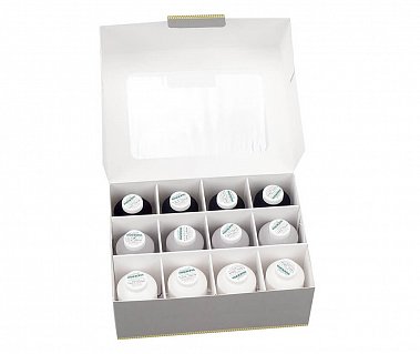Набор ниток Madeira Overlockbox 3+1 "Black & White" (арт. 9200)