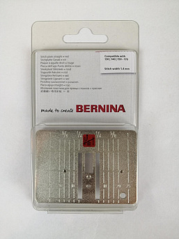 Игольная пластина Bernina Artista для прямой строчки и CutWork (оранжевая) арт. 292958