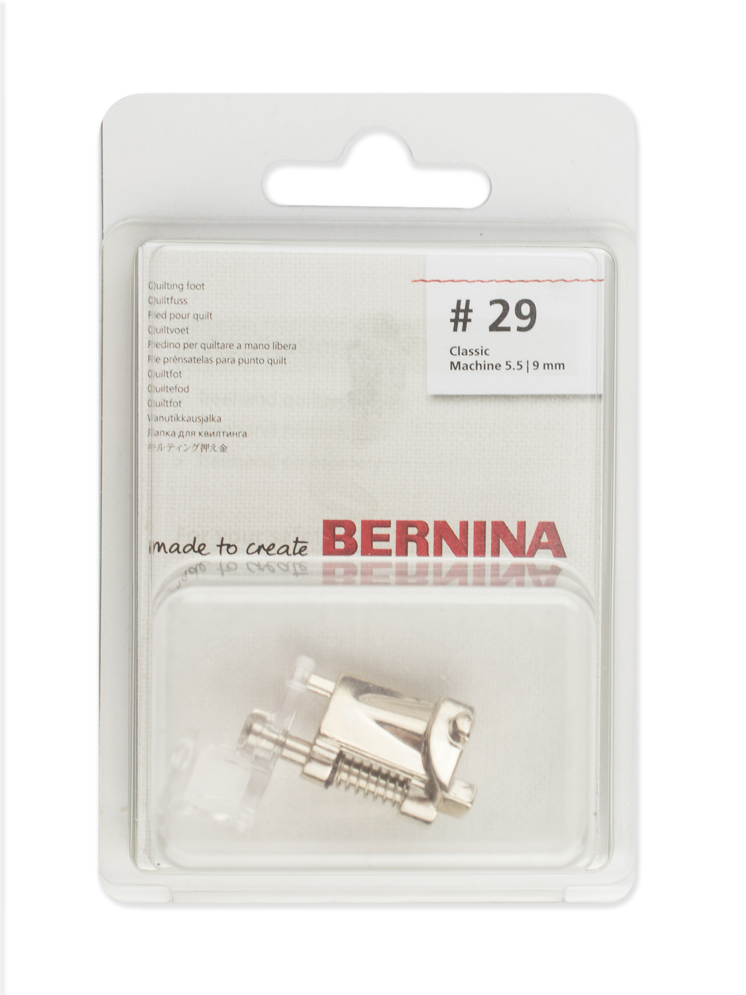 Лапка Bernina # 29  для квилтинга