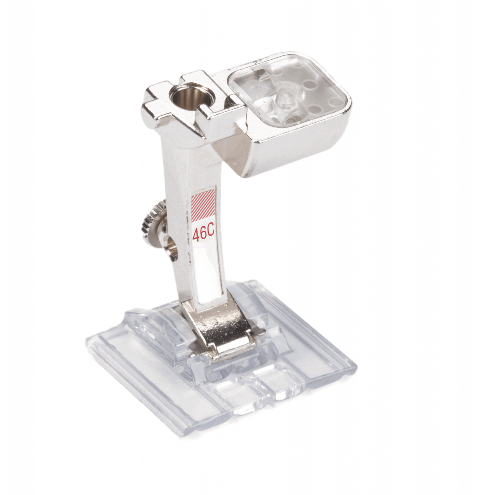 Прозрачная лапка Bernina # 46C для защипов и декоративных строчек