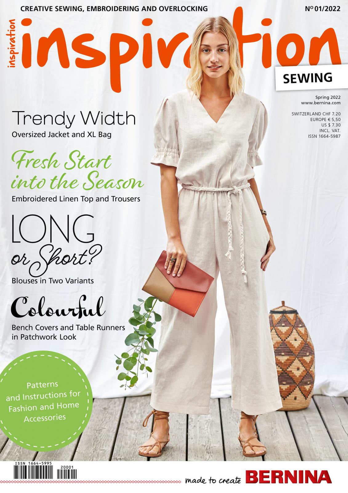 Журнал BERNINA Inspiration №01/2022